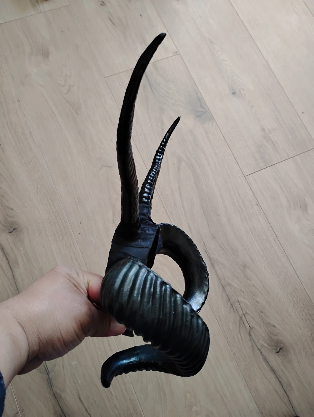 Black Ram Horns Headband - photo 3