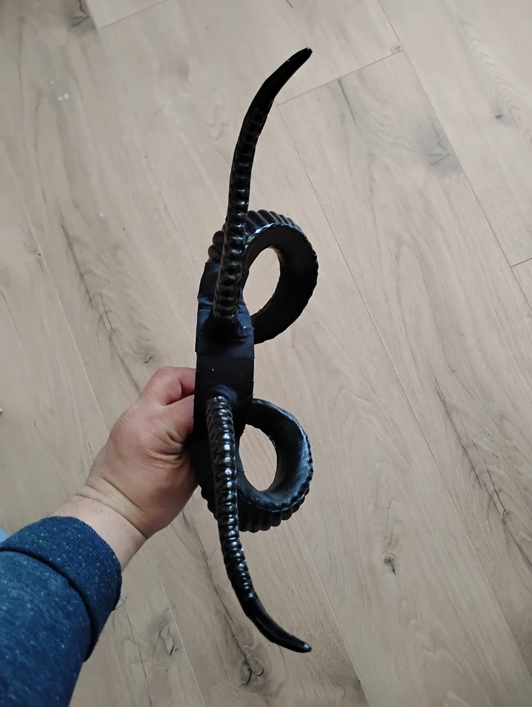 Black Ram Horns Headband - photo 4