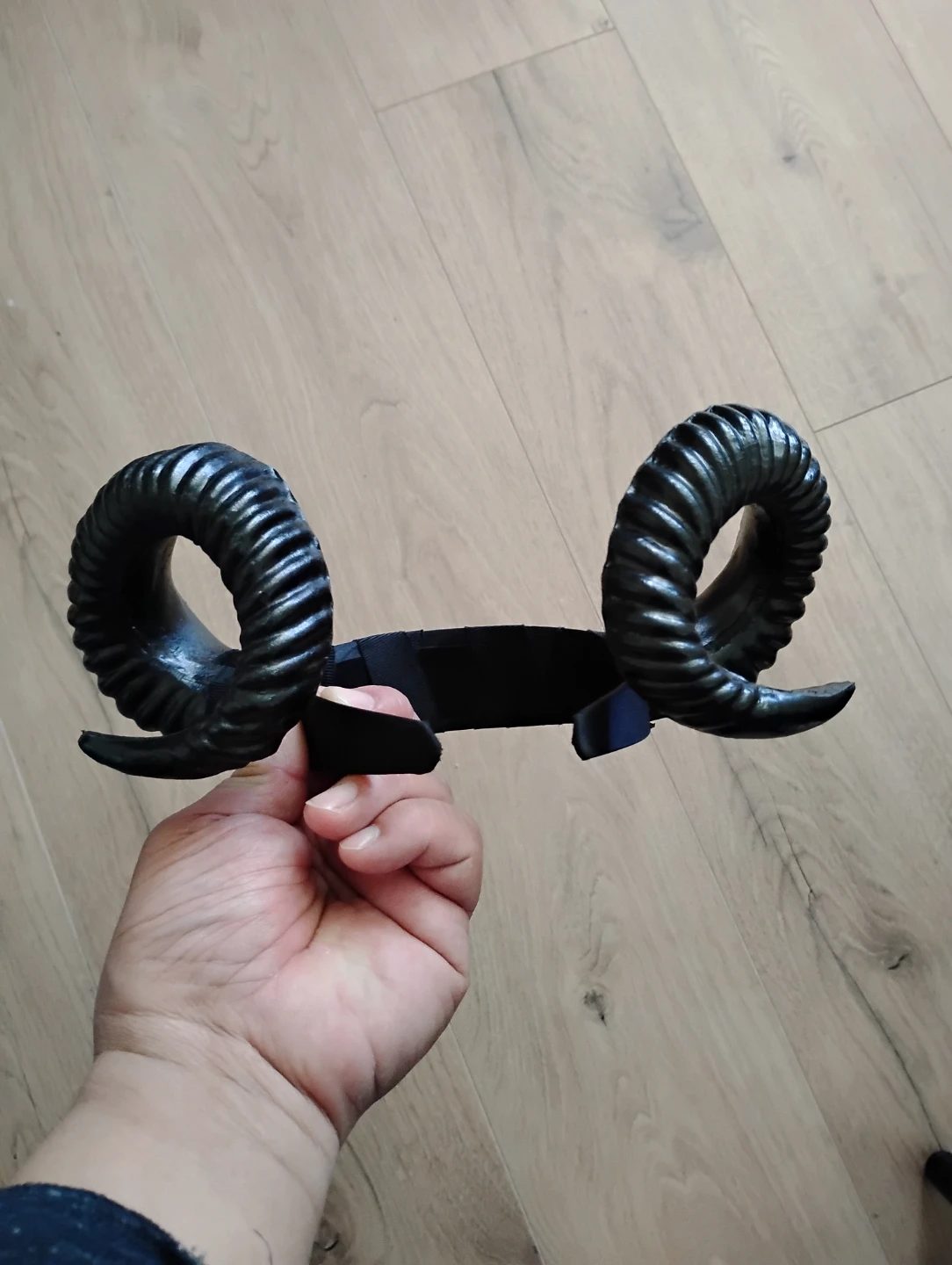 Black Ram Horns Headband - photo 5