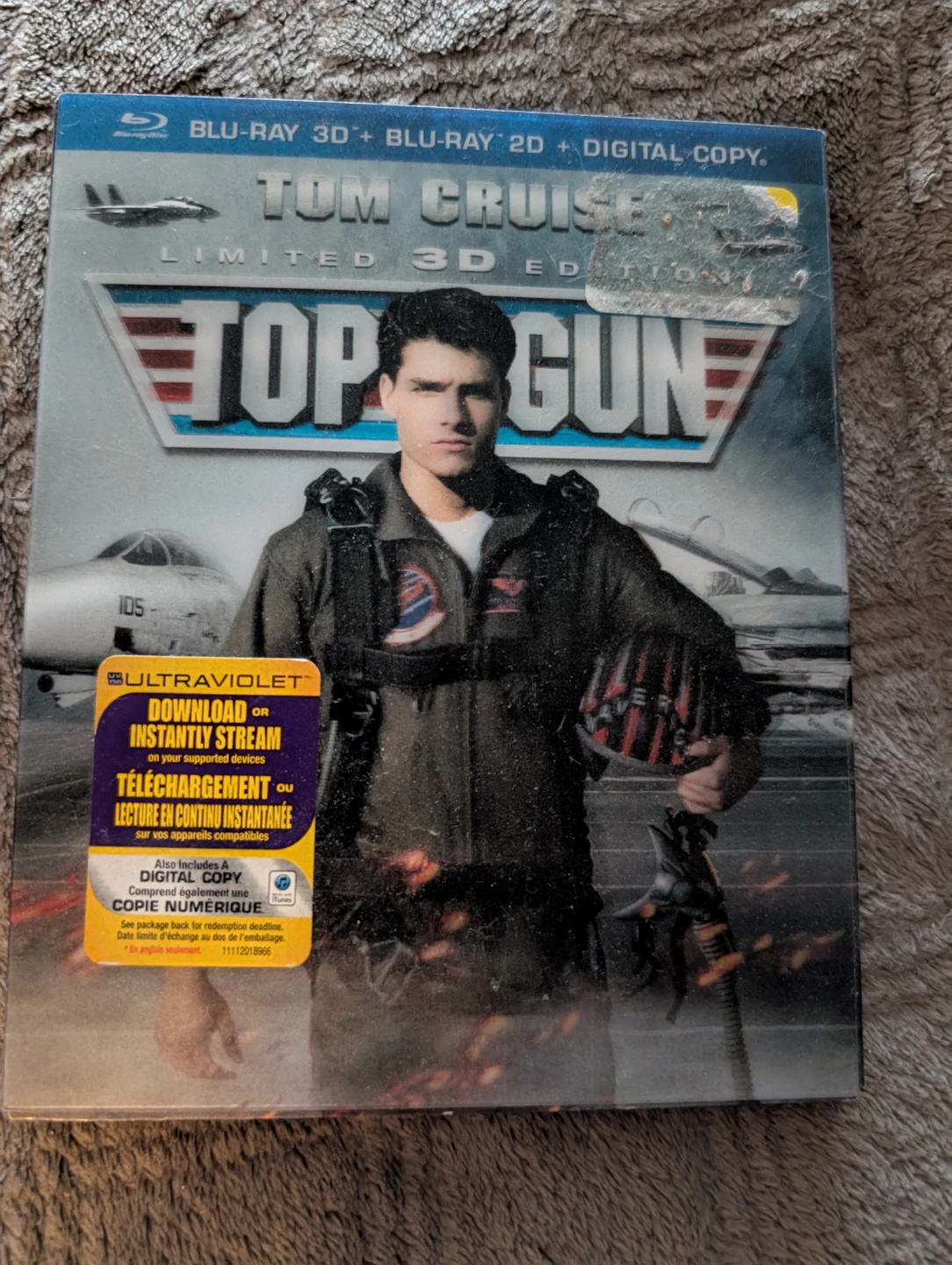 Top Gun Limited 3D Edition Blu-ray + Digital Copy