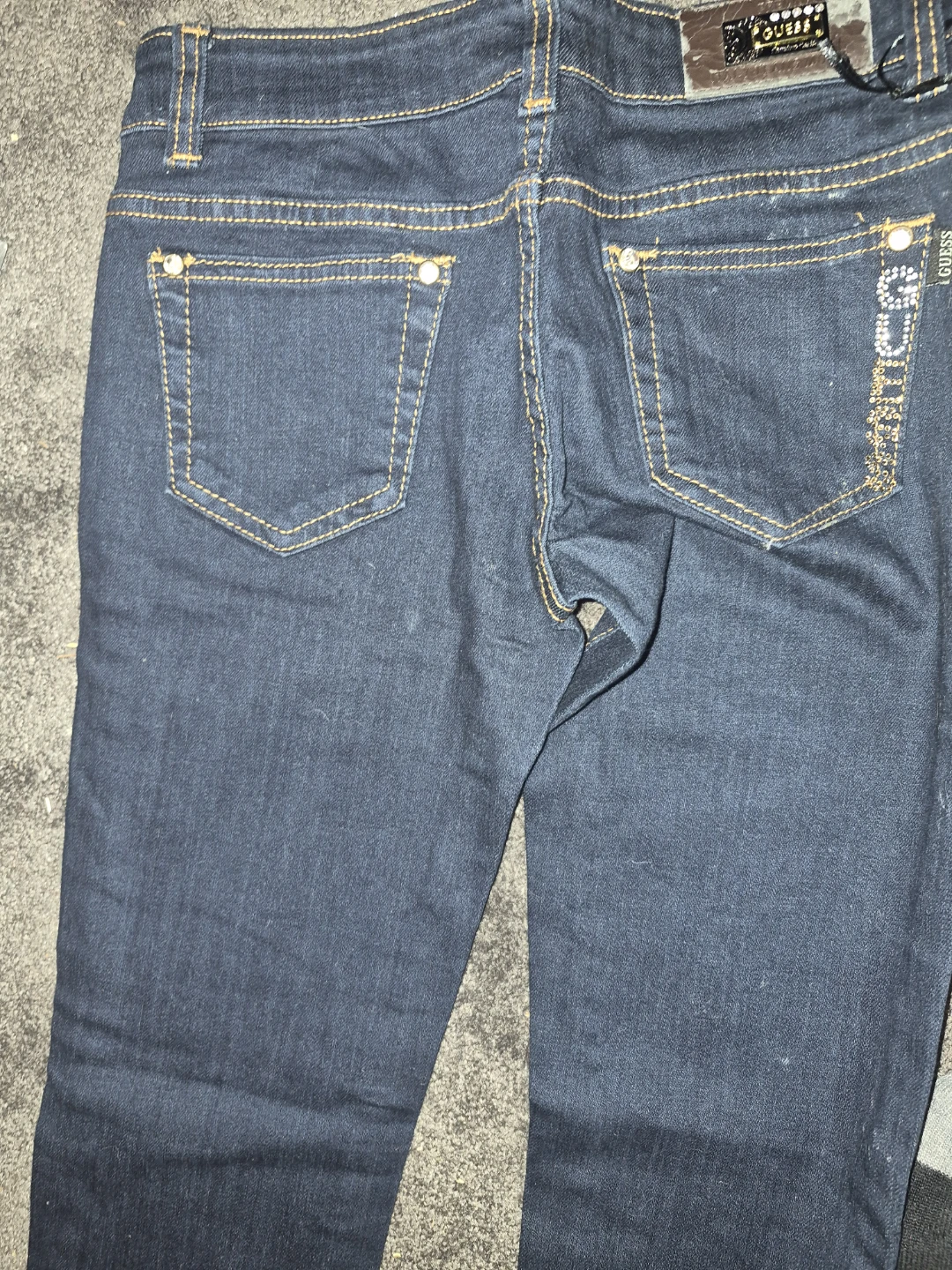 Guess Women's Dark Wash Skinny Jeans - photo 2