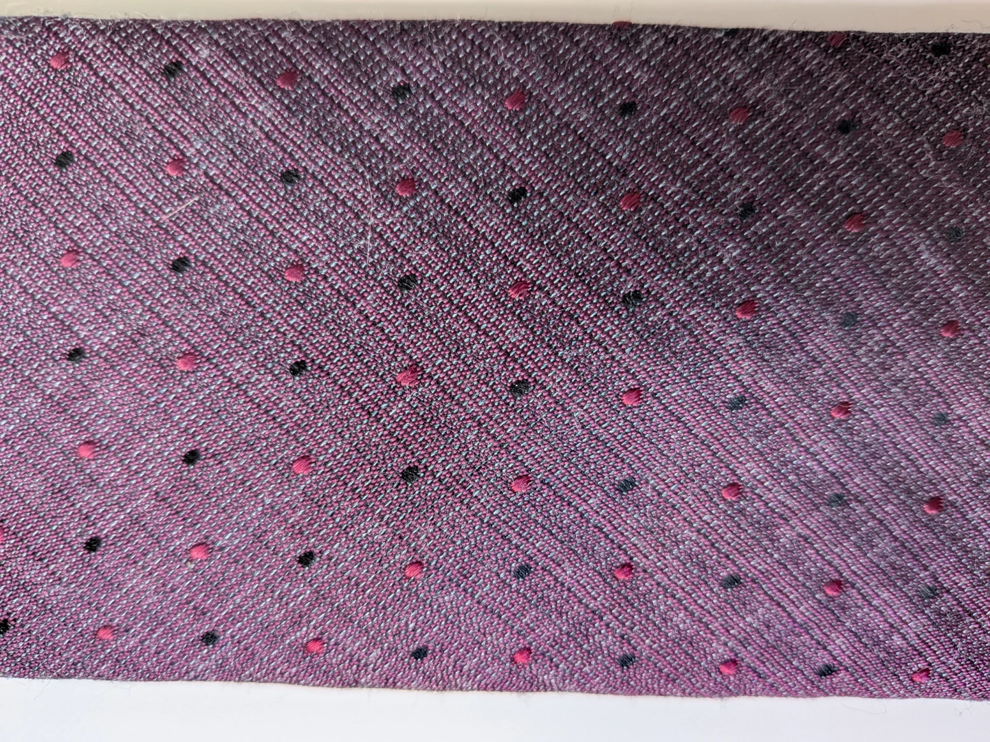 Calkin Klein Purple Polka Dot Necktie