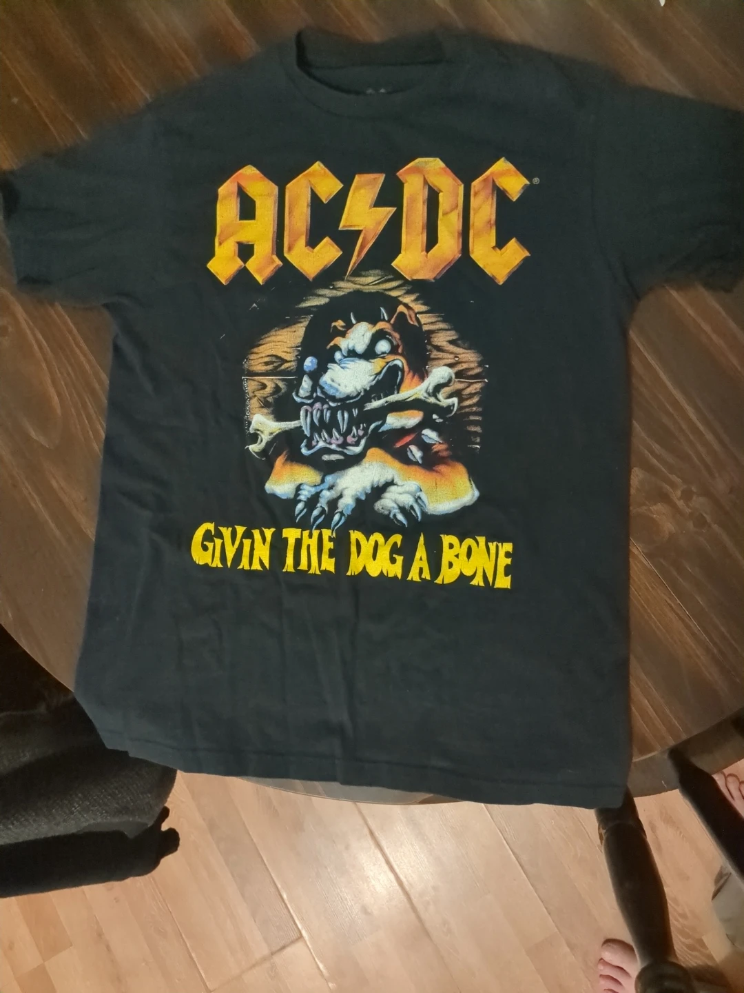Vintage 90's AC/DC T-SHIRT - Men's Medium - photo 3