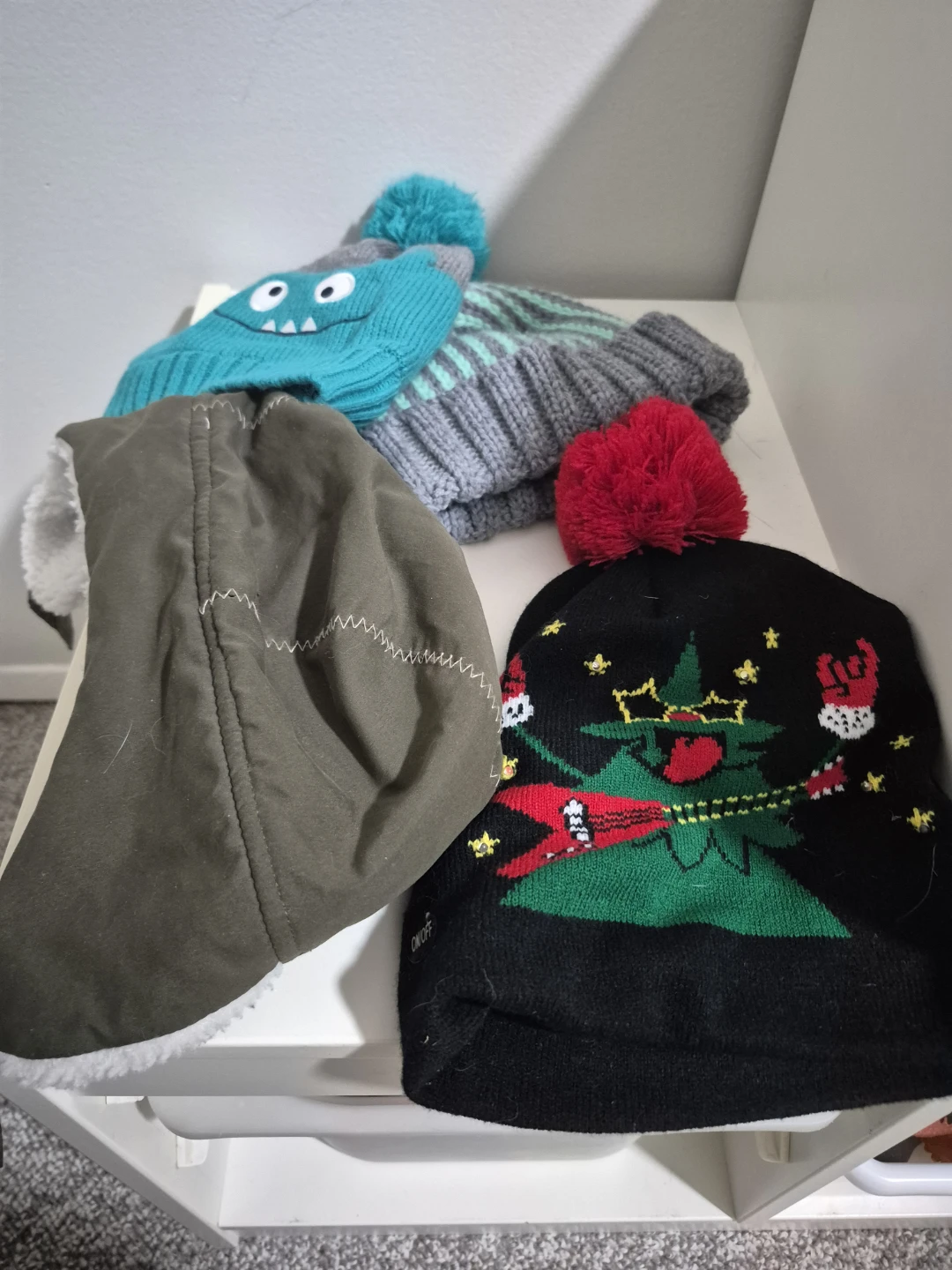 Bundle of 4 Kids Winter Hats