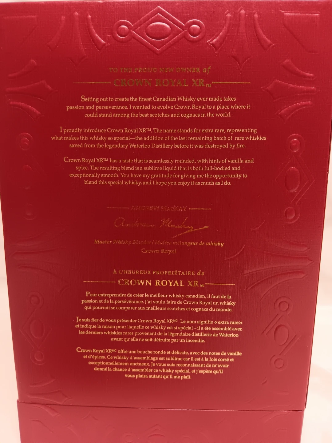 Crown Royal XR Extra Rare Canadian Whisky 750 mL - photo 3