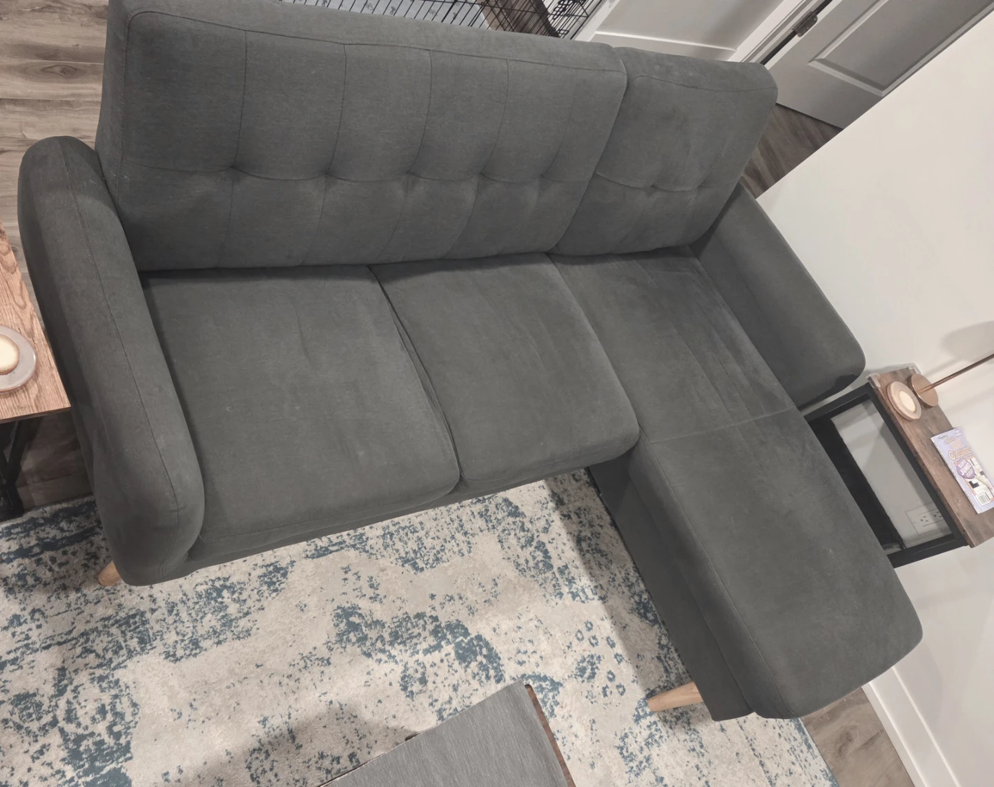 Grey Sectional Sofa - Structube FANY