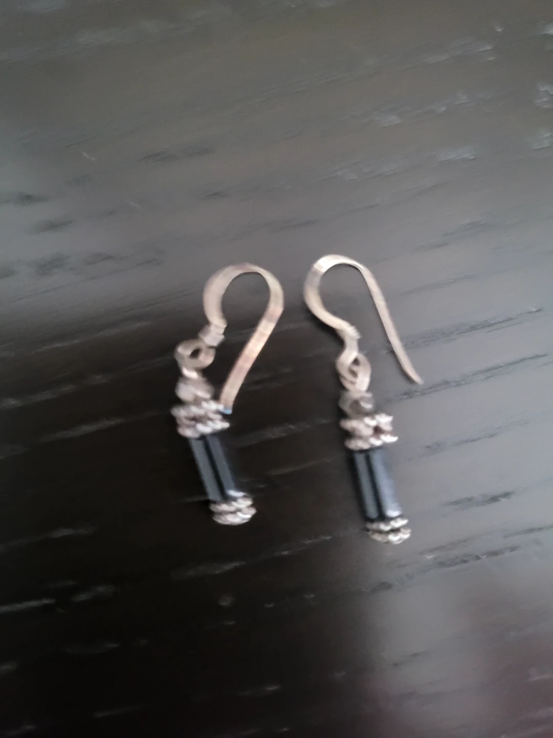 Black Onyx Necklace, Earrings, and Ring Set - photo 2