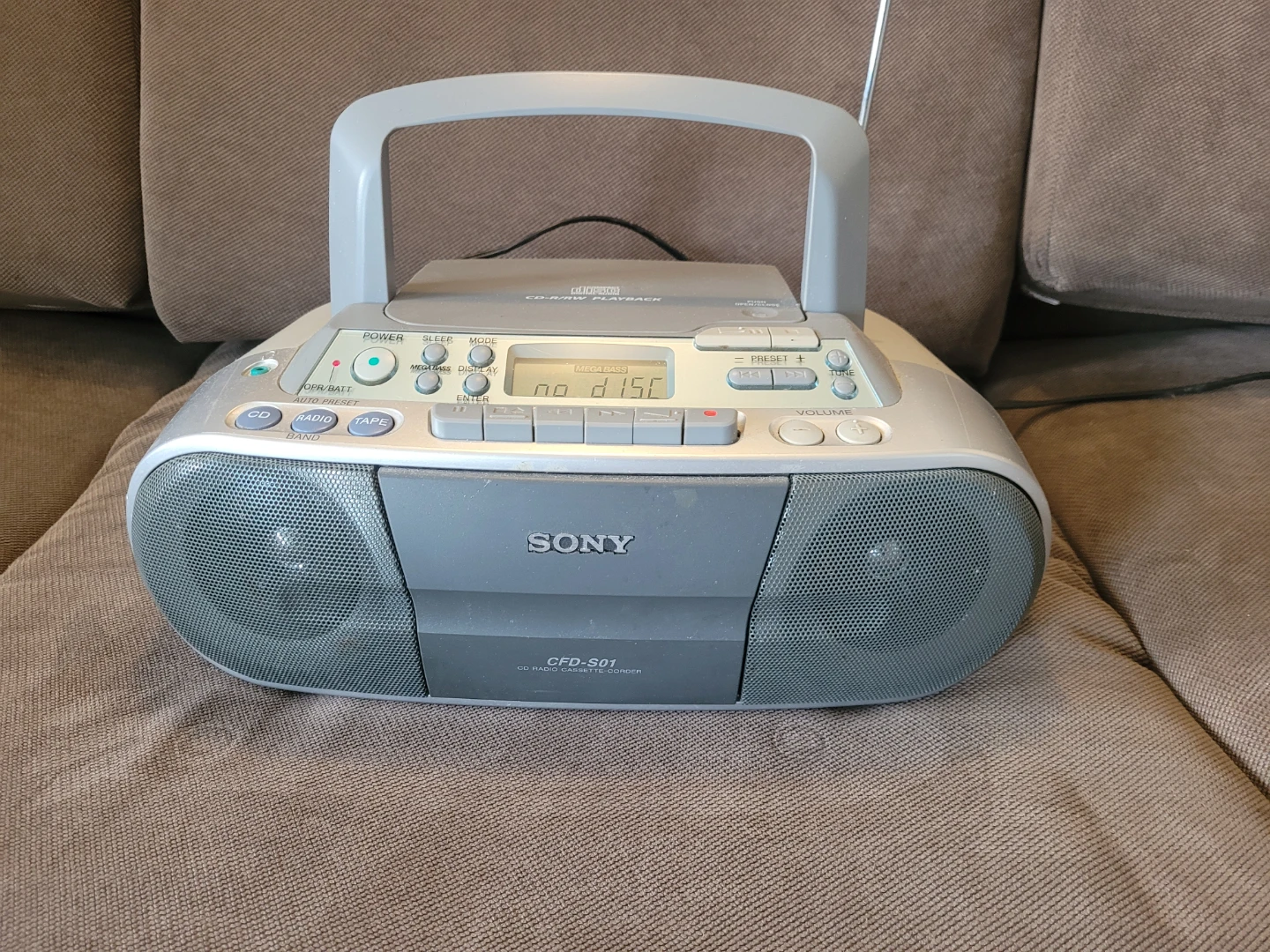 Sony CFD-S01 CD Radio Boombox