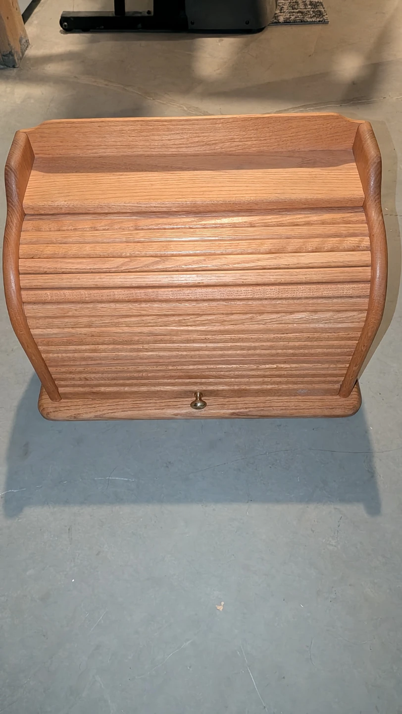 Vintage Wooden Bread Box
