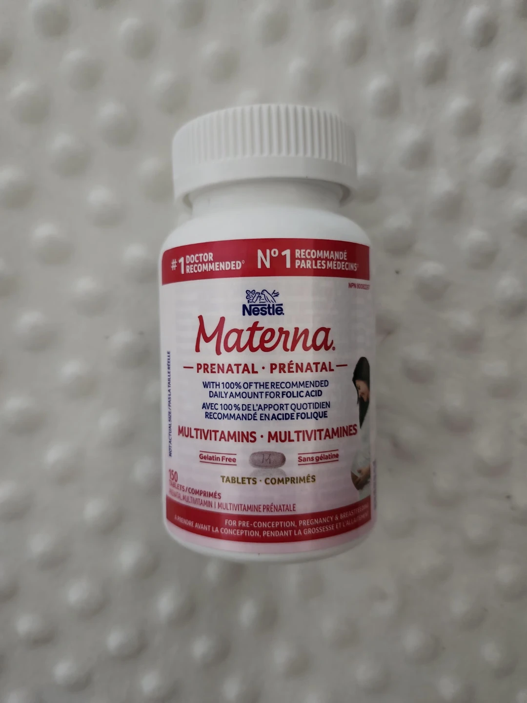Nestle Materna Prenatal Multivitamins - 150 Tablets