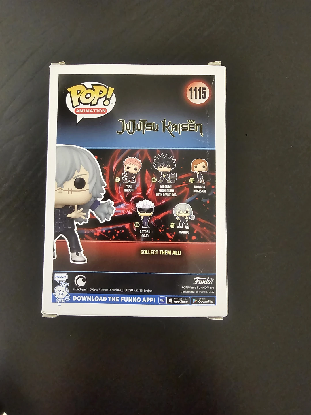 Funko Pop! Jujutsu Kaisen Mahito #1115 Vinyl Figure - photo 3