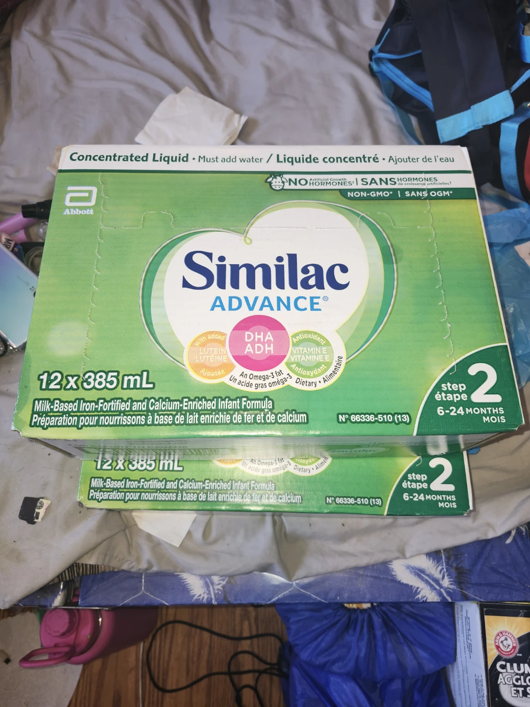 Similac Advance Concentrated Liquid  Formula - 2 x 12 x 385 mL