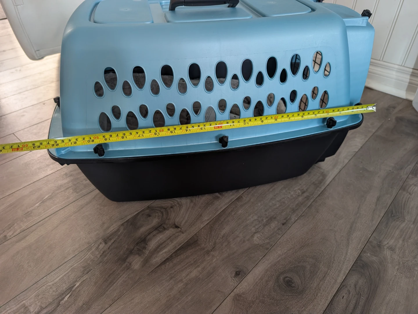 Blue Pet Carrier with Bed - photo 2