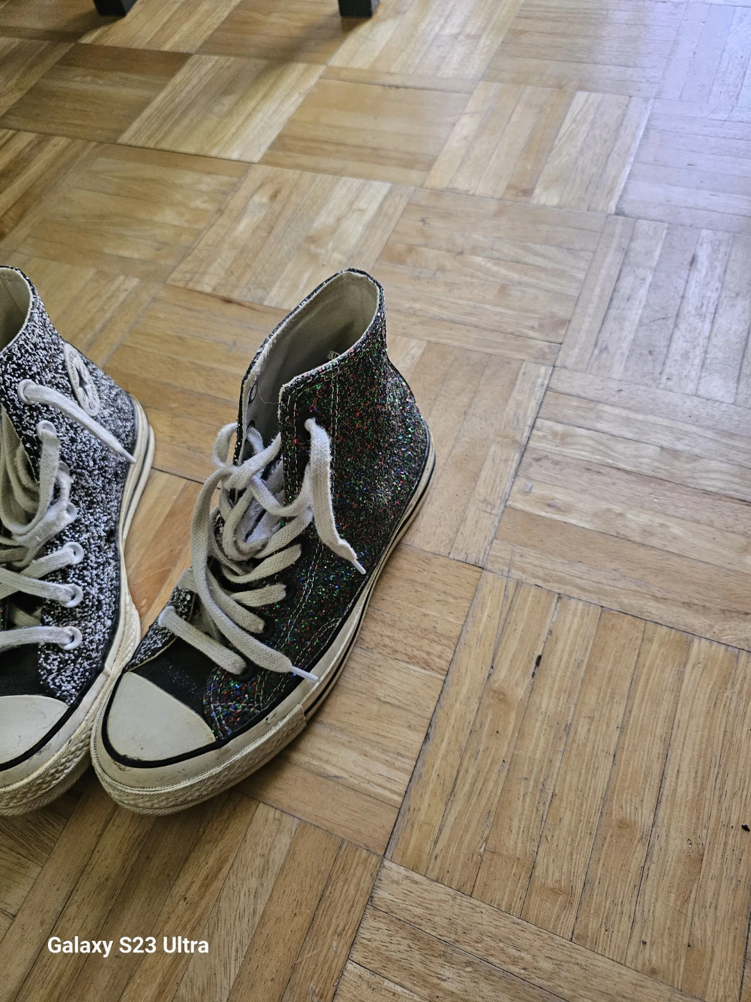 Converse Chuck Taylor All Star Glitter High Top Sneakers - photo 3