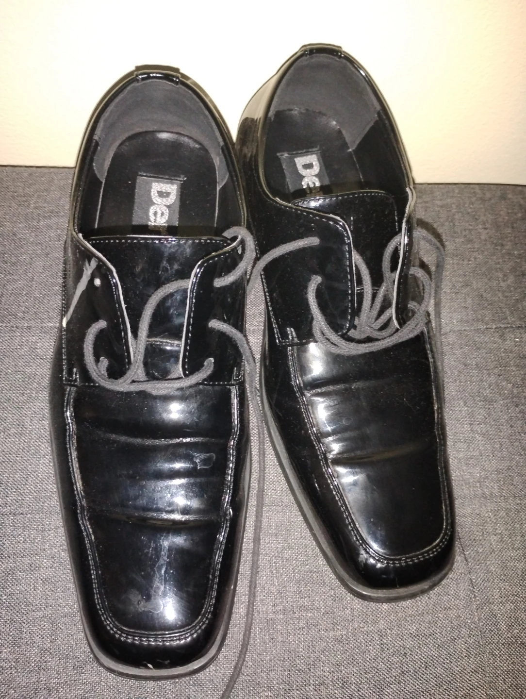 Tux Black Patent Dress Shoes - photo 2