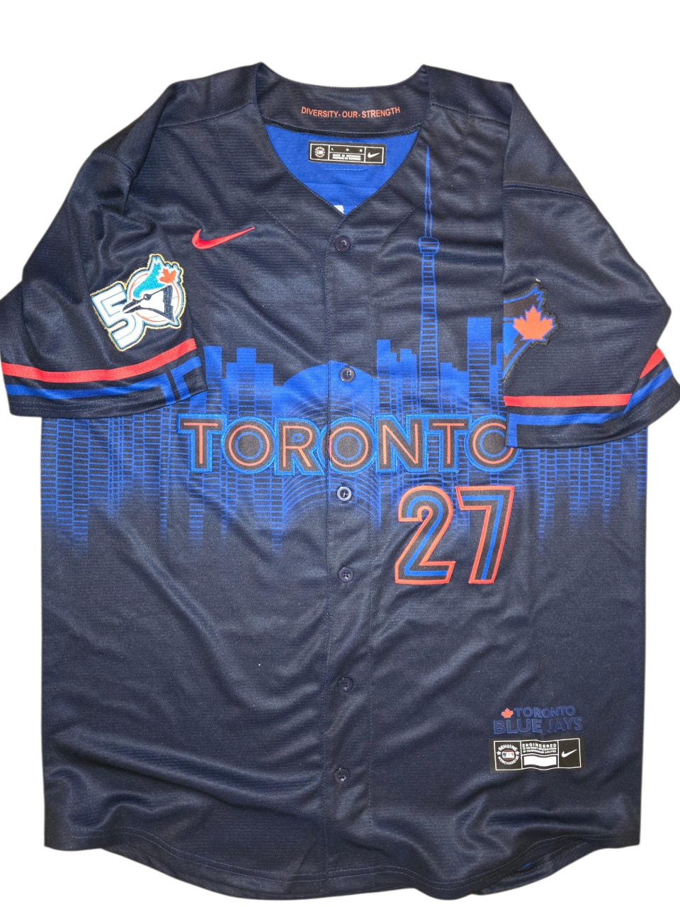 vladdy Guerrero Jr jays city connect 50th patch jerseys