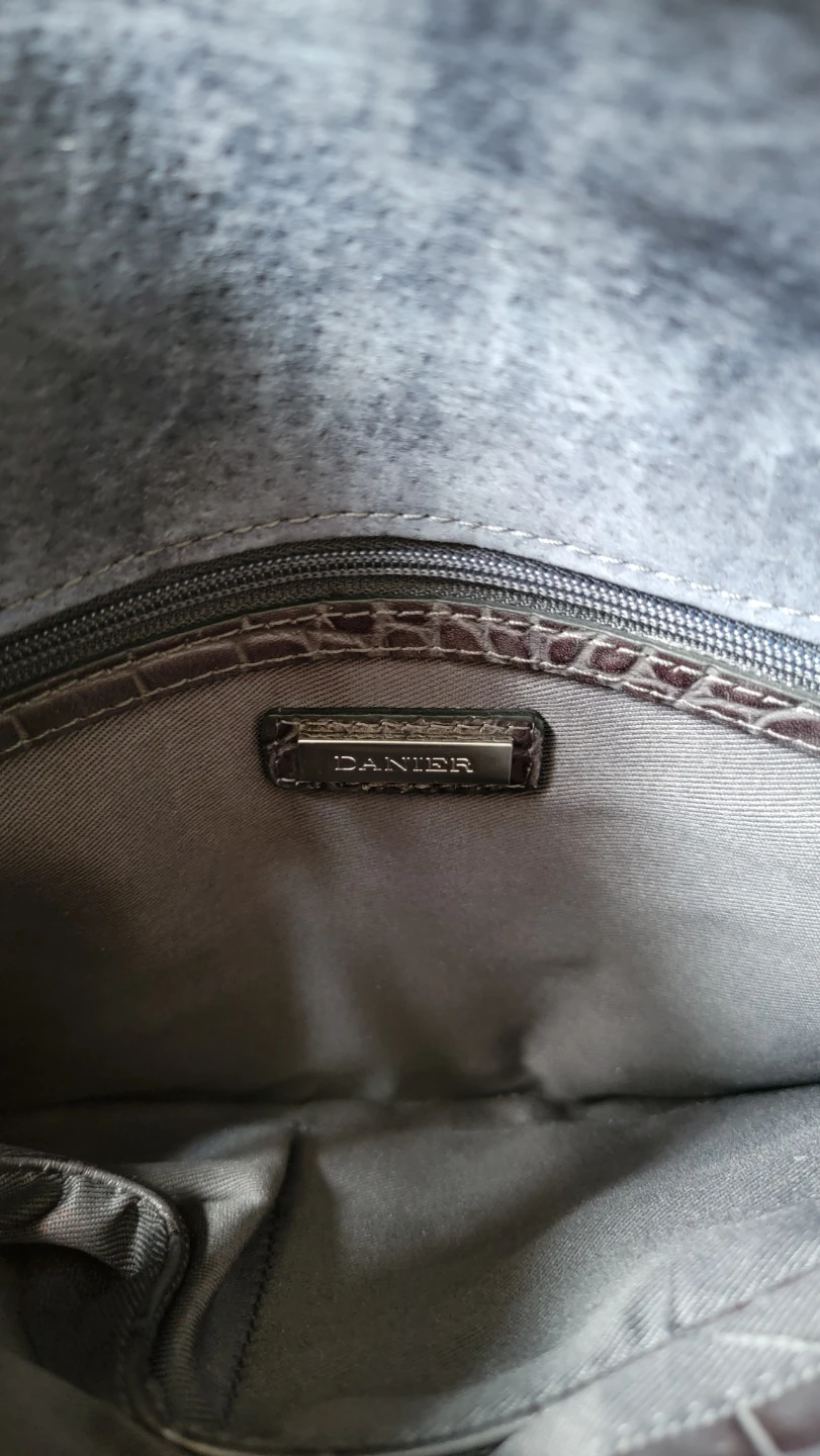 Danier Crocodile Embossed Clutch - photo 3