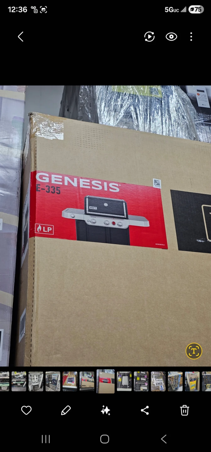 New Weber Gas Grill