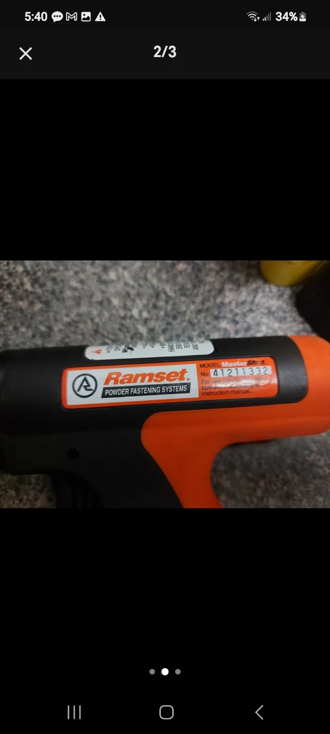 Ramset Master Shot - photo 3