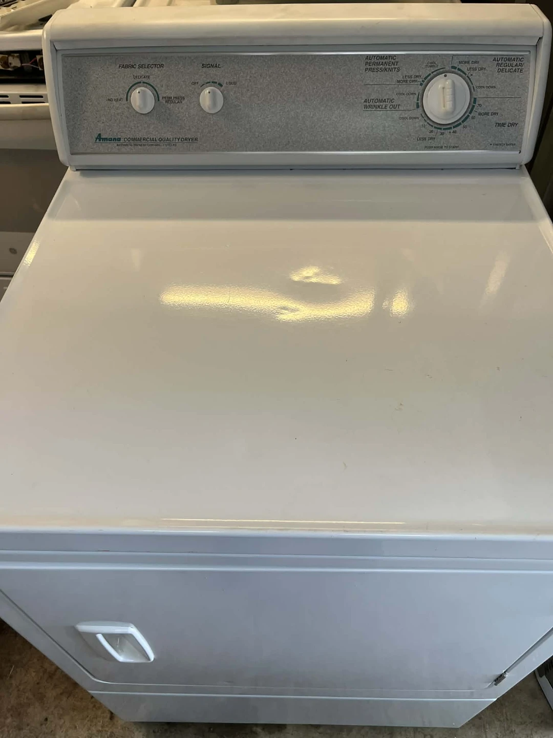 Amana Commercial Quality Gas Dryer