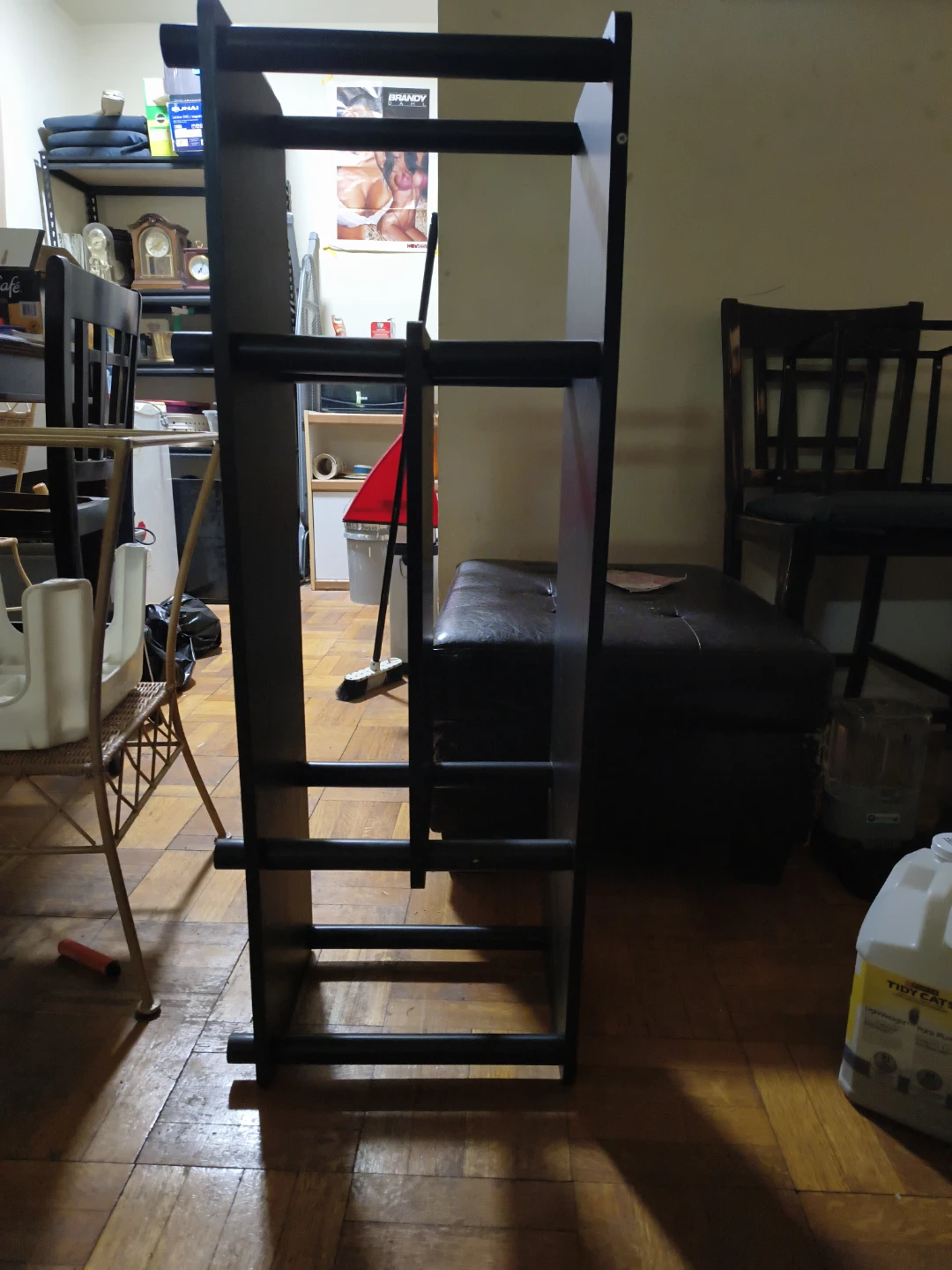 Black Wooden Console Table