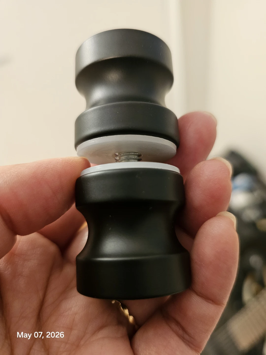 Black Glass Door Handle