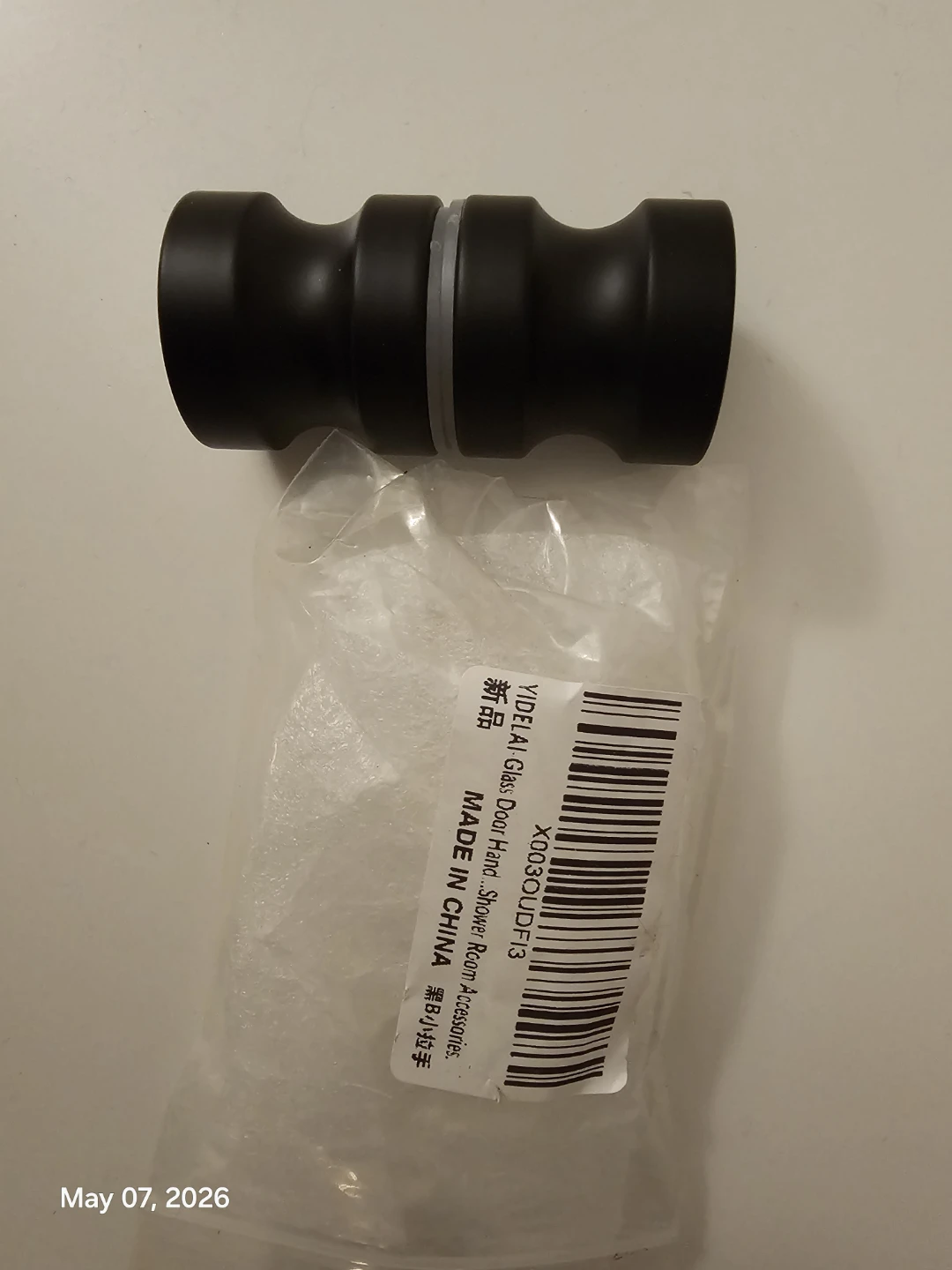 Black Glass Door Handle - photo 3