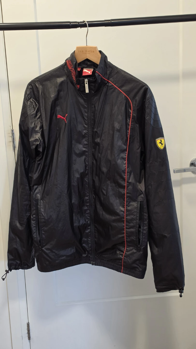 Puma Scuderia Ferrari Black Windbreaker Jacket - photo 2