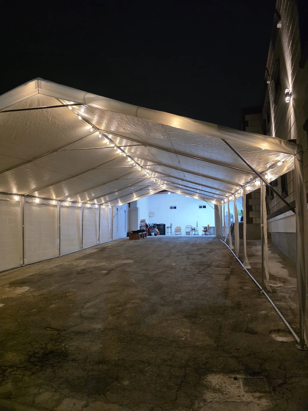 QuickBuild White Party Tent Canopy - photo 4