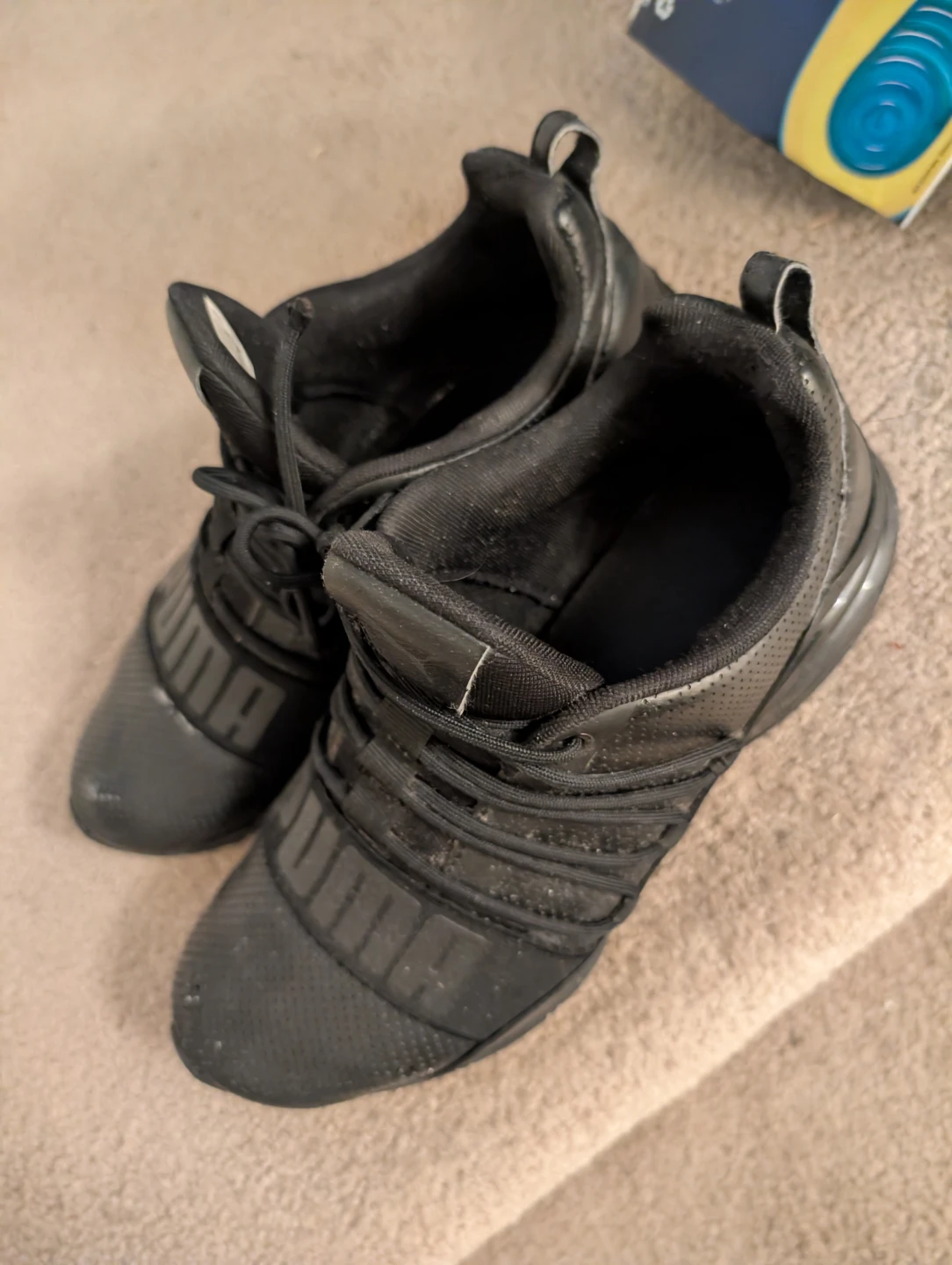 Puma Black Running Shoes - Size 8.5 US / 41 EUR