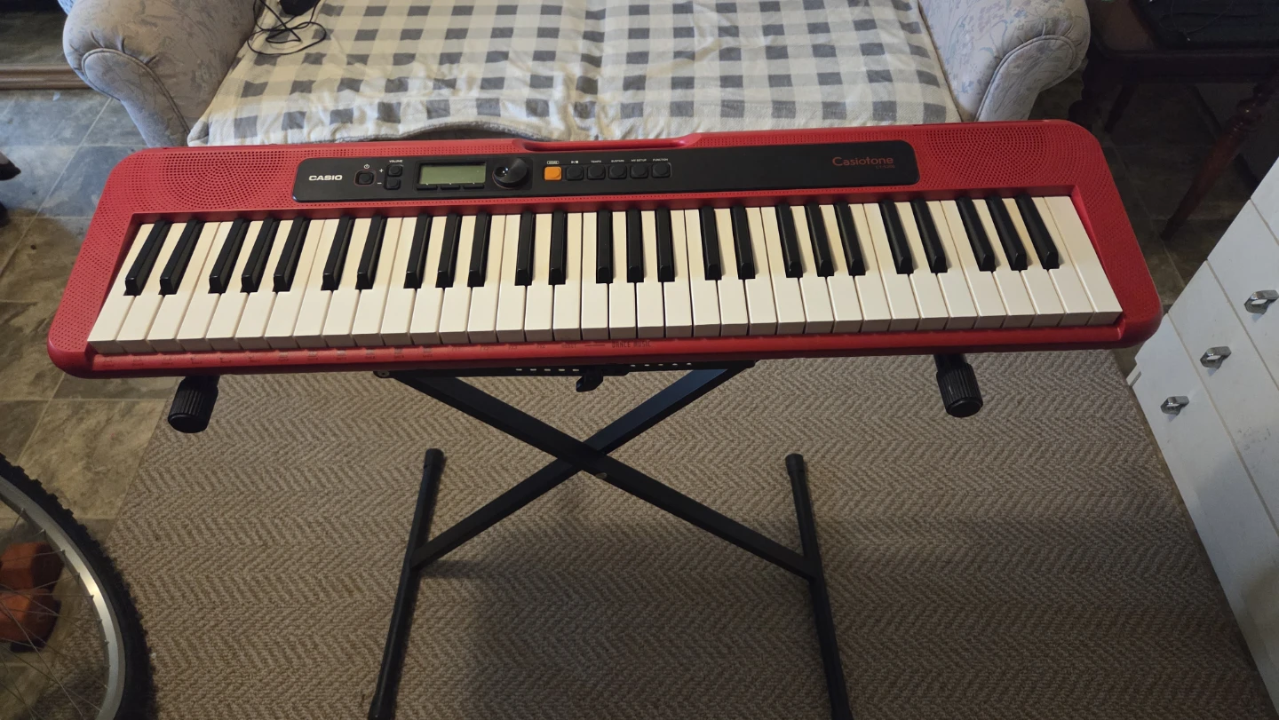 Casio Casiotone CT-S200 Keyboard red - photo 2