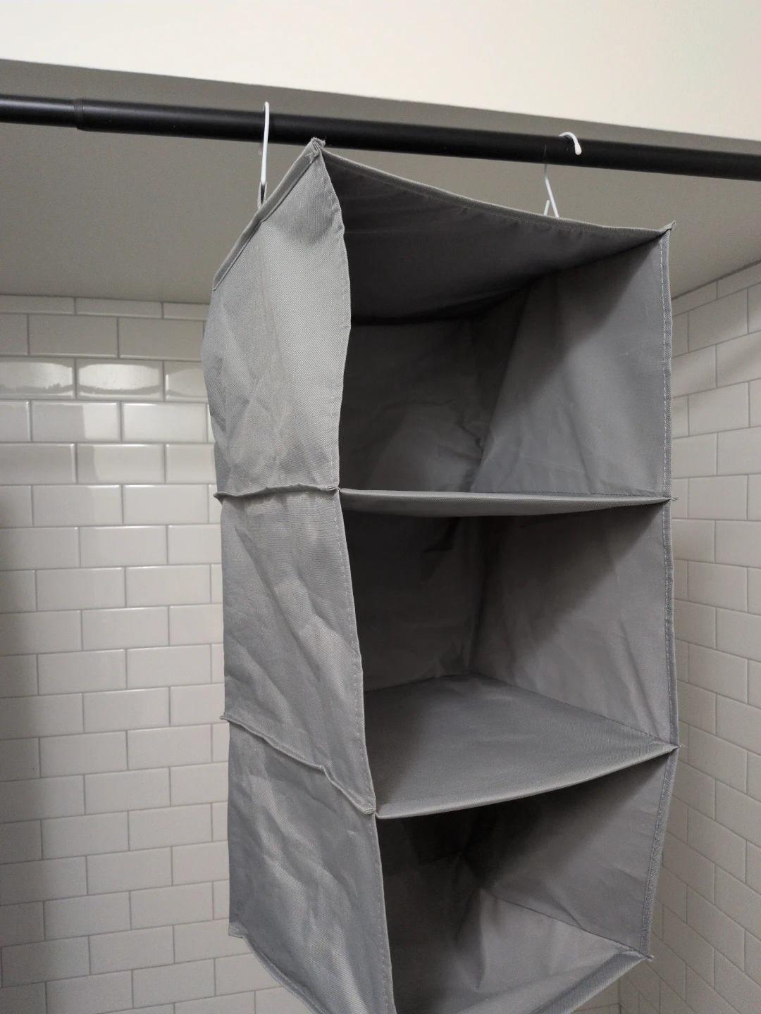 Hanging fabric cube storage - photo 2