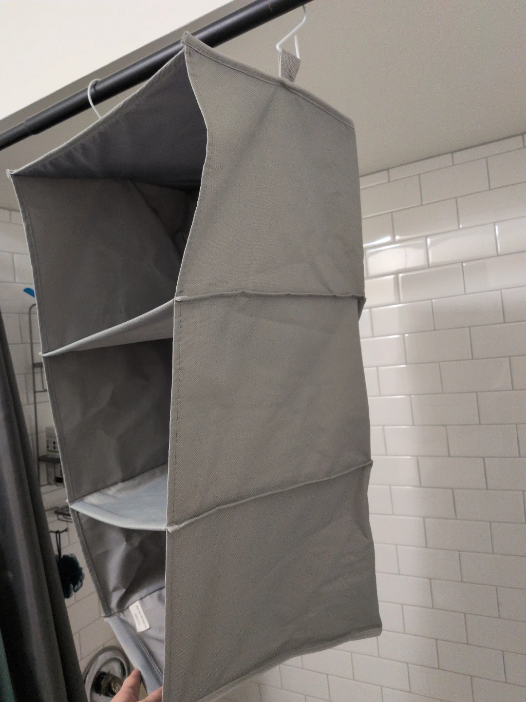 Hanging fabric cube storage - photo 3