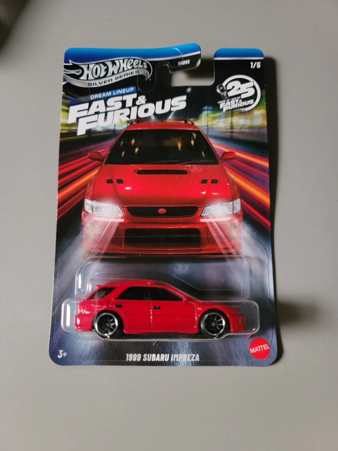 Hot Wheels Fast & Furious 1999 Subaru Impreza