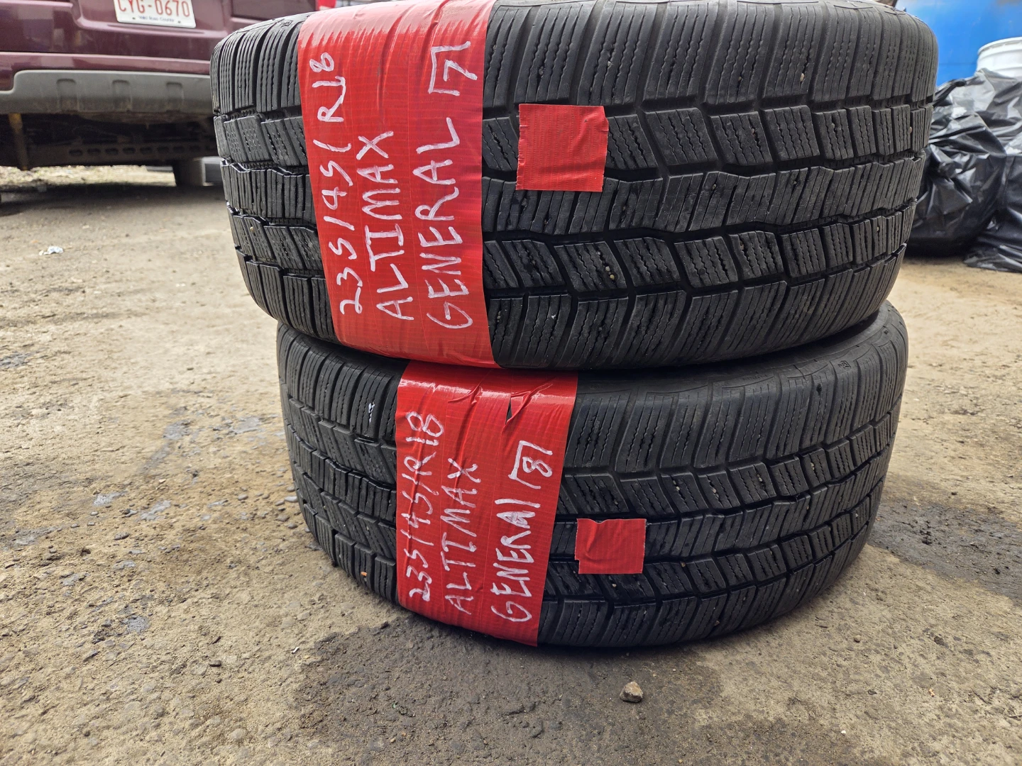General Altimax Tires (235/45R18)