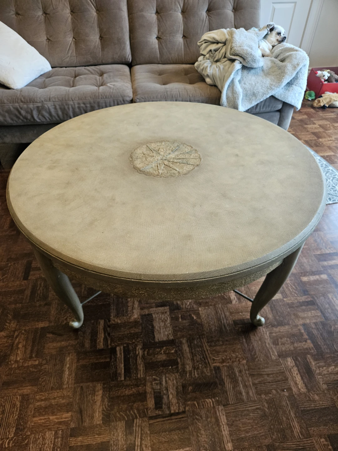 Imperial Wood Coffee Table and Side table