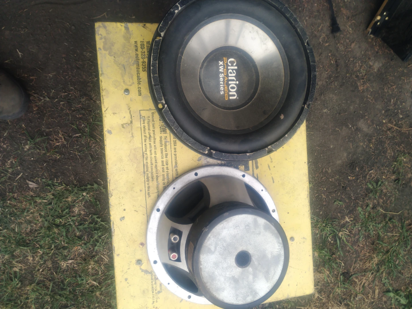 Clarion XW Series Subwoofer x2 - photo 3
