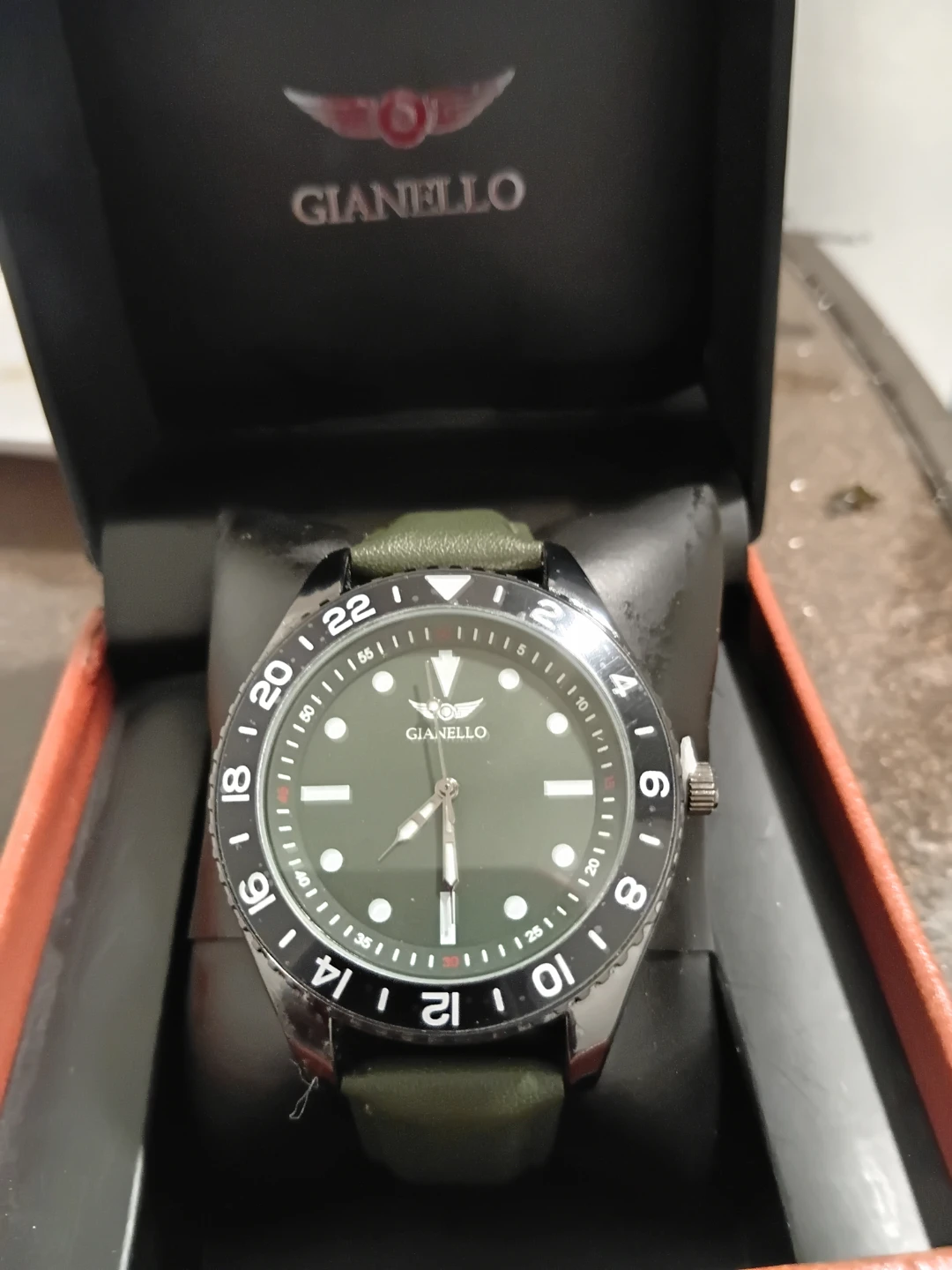 Gianello Watch with Green Strap - photo 2