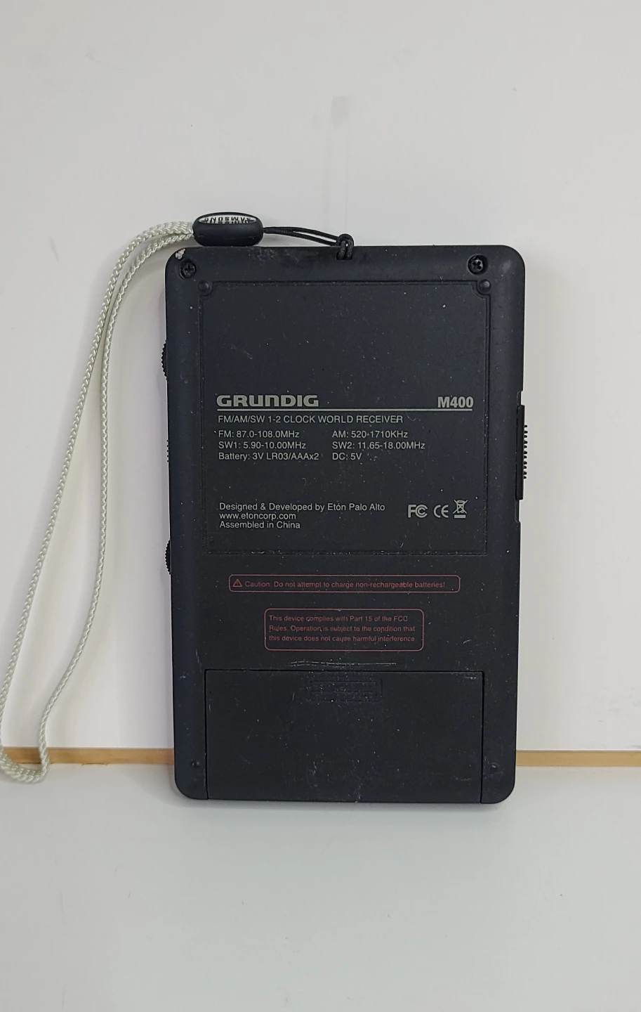 Grundig Mini 400 Super Compact Radio AM/FM/SW - photo 3