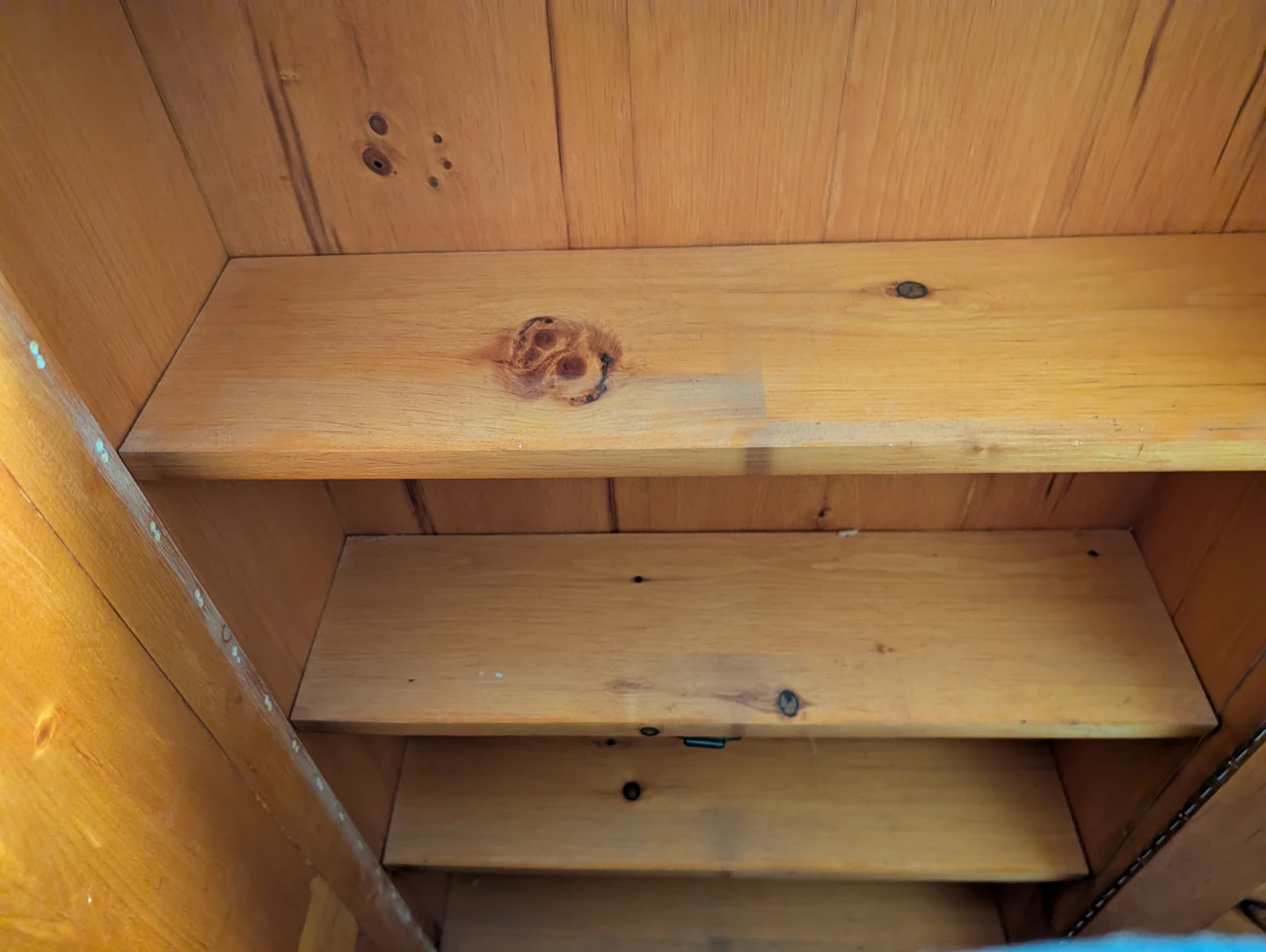 Wooden tv stand