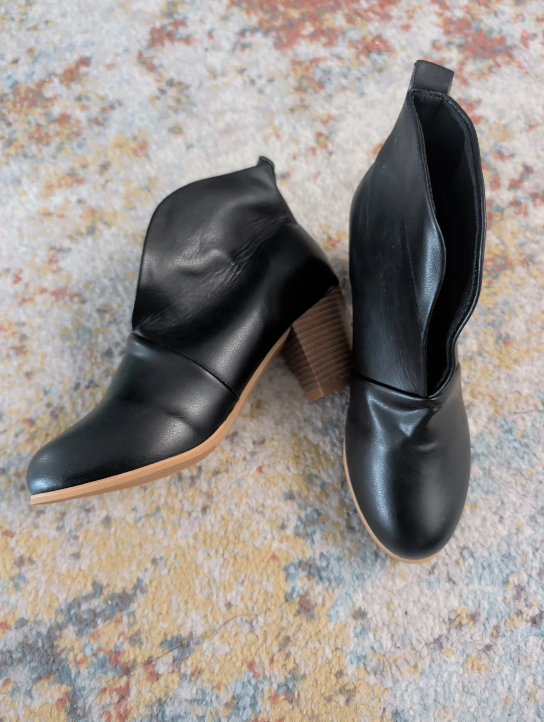 Black Ankle Boots - Women's Size 7 - photo 2