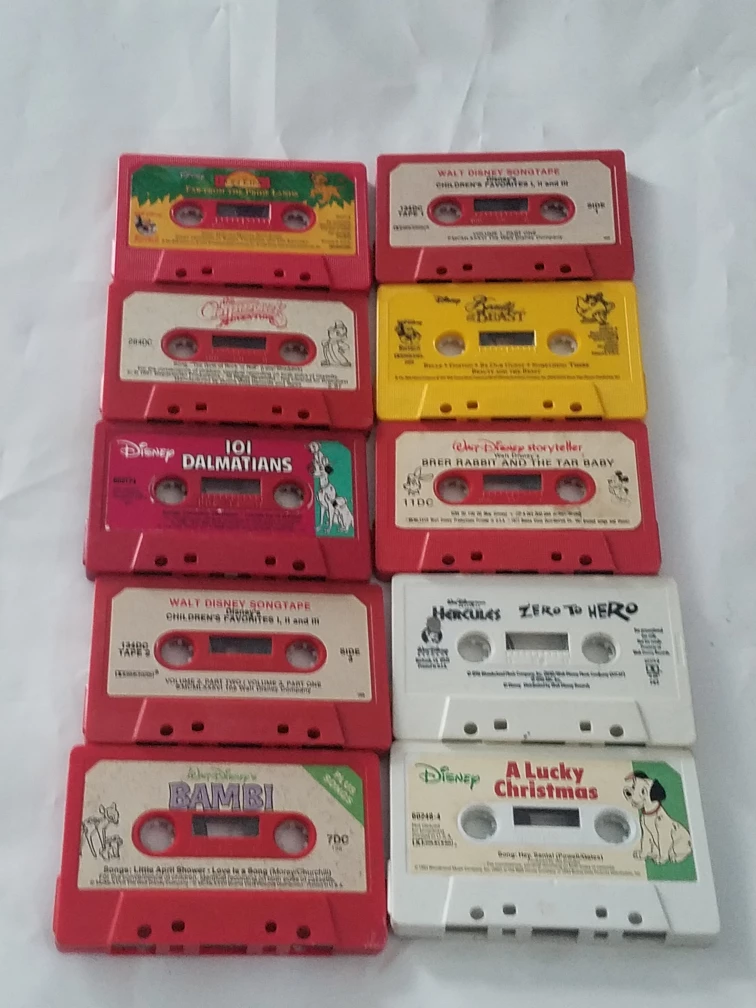 Walt Disney Cassette Tapes Lot - photo 2