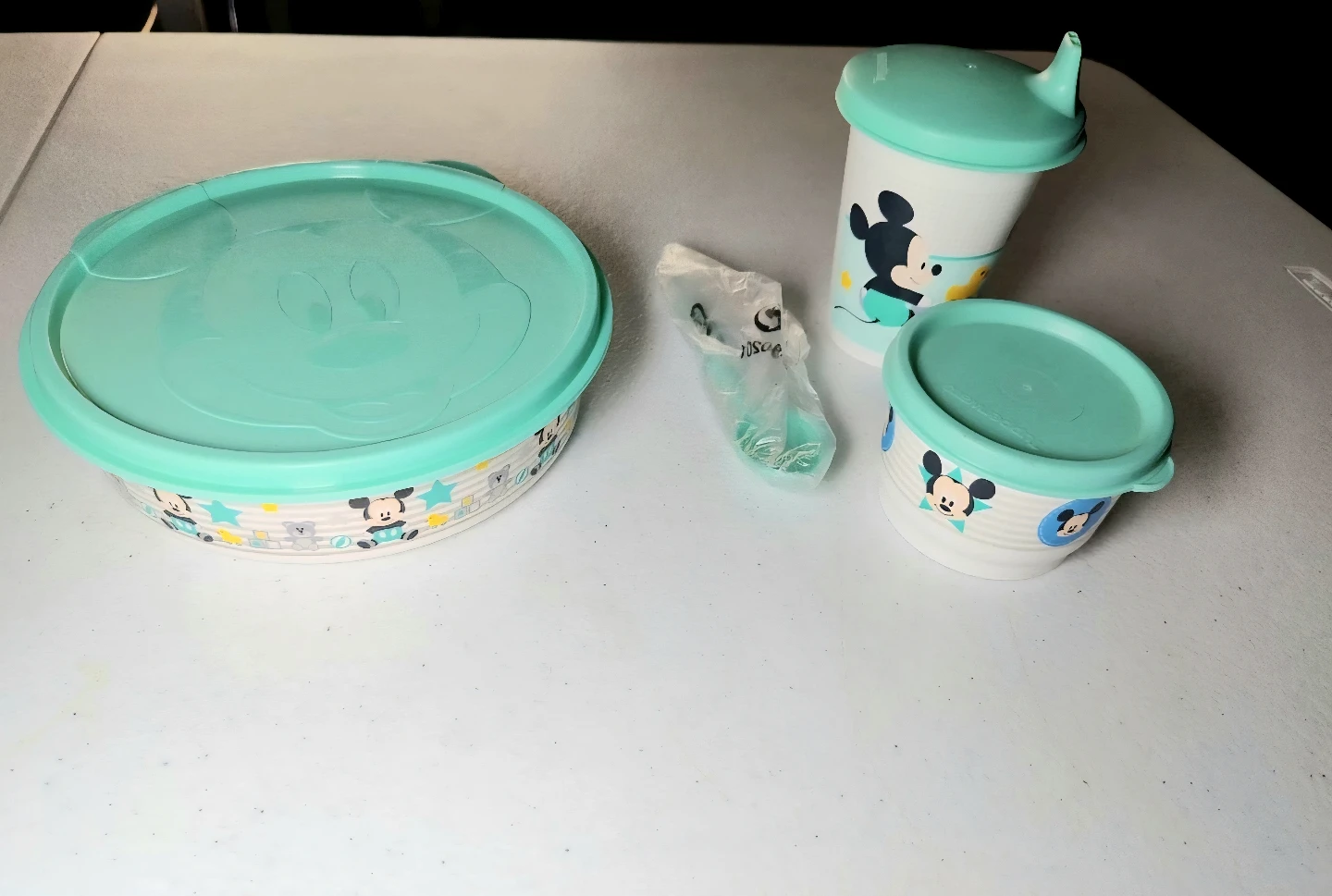 Tupperware Disney Mickey Mouse Baby Feeding Set