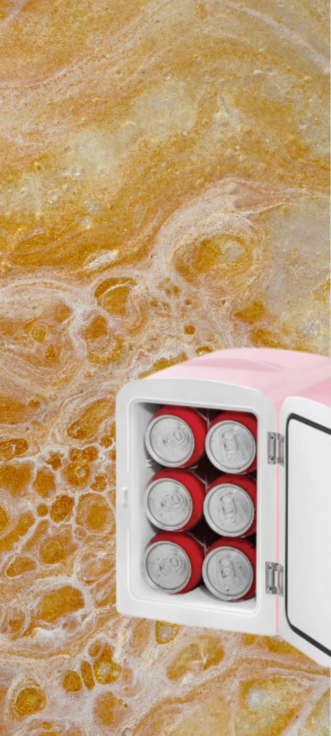 CHEFMAN Pink Mini Fridge - photo 3