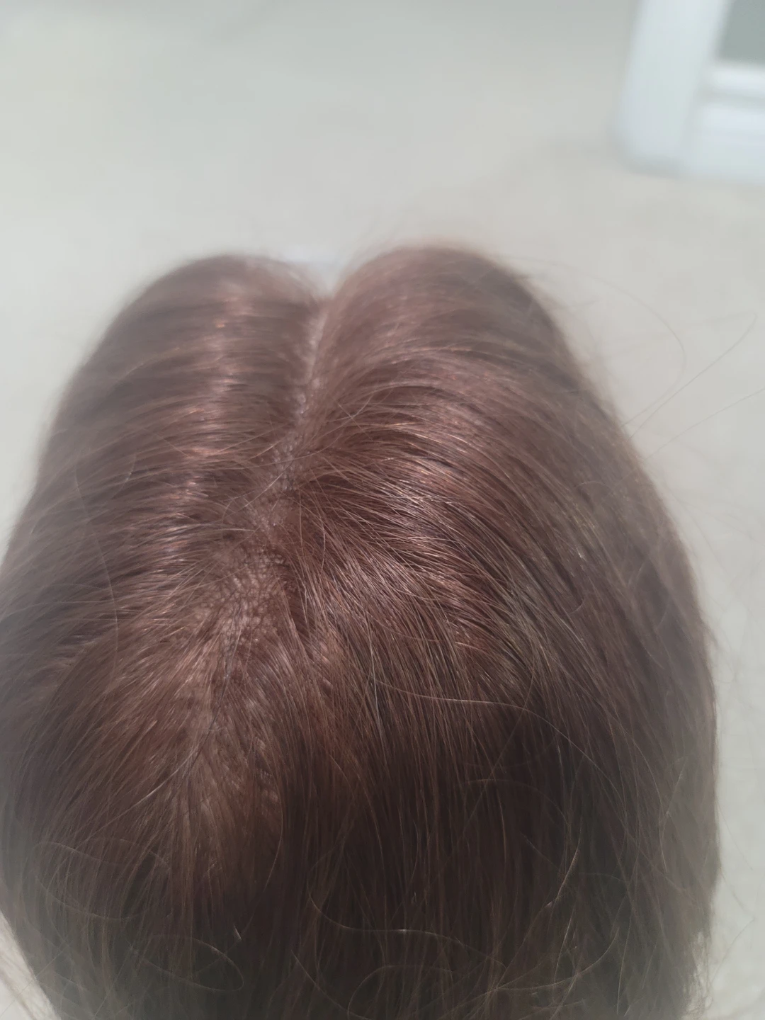 Brown Hair Topper with Clips - photo 2