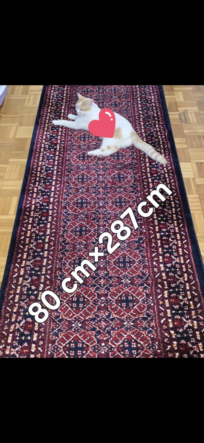 Persian-style Runner Rug 80cm x 287cm
