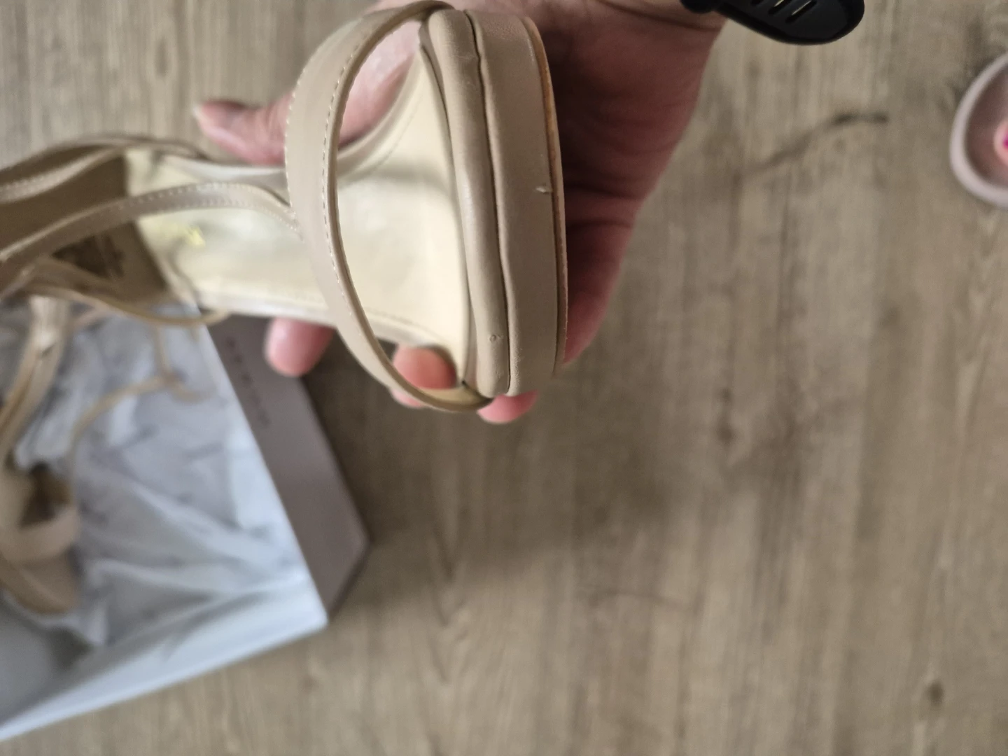 Guess Women's Nude Strappy High Heel Sandals - photo 5
