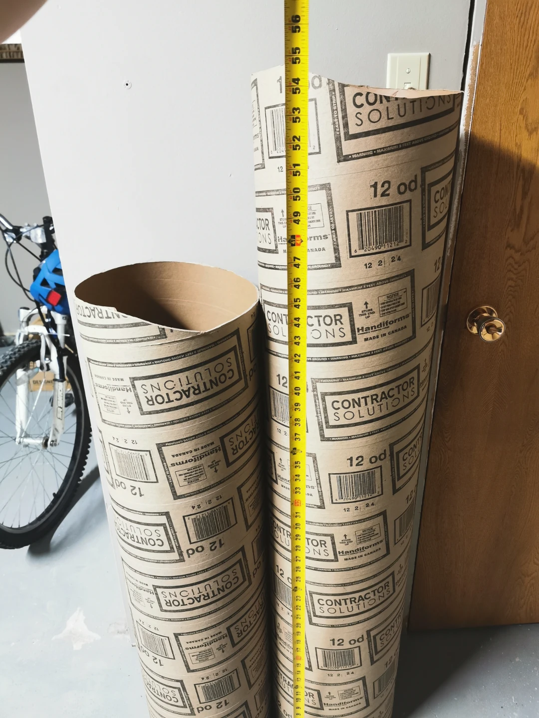 Title: 12" Concrete Sonotubes (Cardboard Forming Tubes) Cuts - photo 2