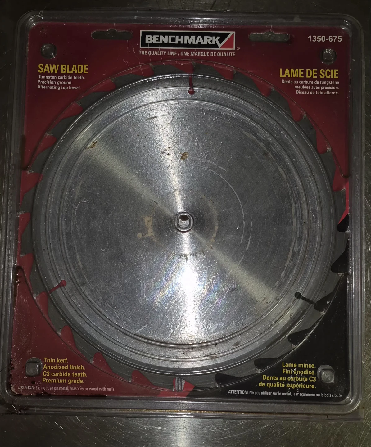 Benchmark 10'' circular saw blade