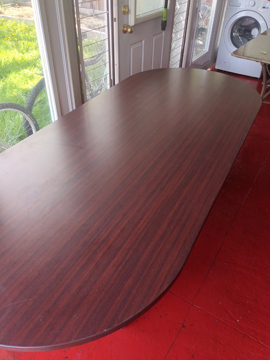 Large Oval Conference Table - photo 4